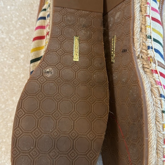 Louise et Cie Pineapple Striped Espadrille Womens Sz 6.5 - Picture 5 of 7